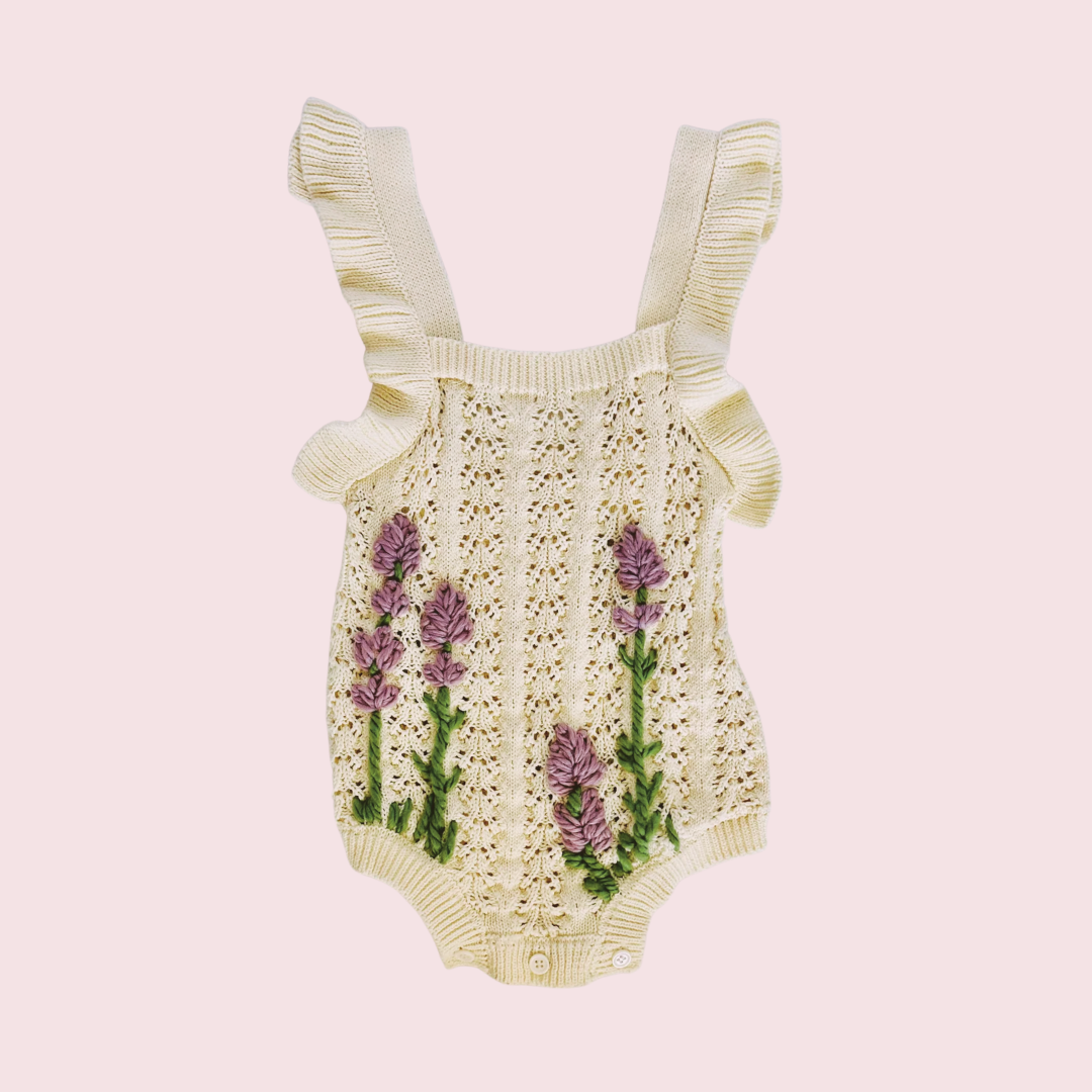 Lavender Romper