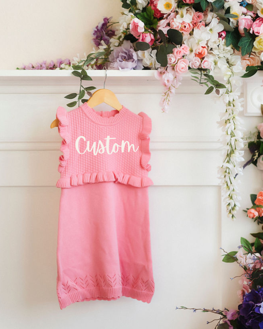 Custom Blossom Ruffle Dress