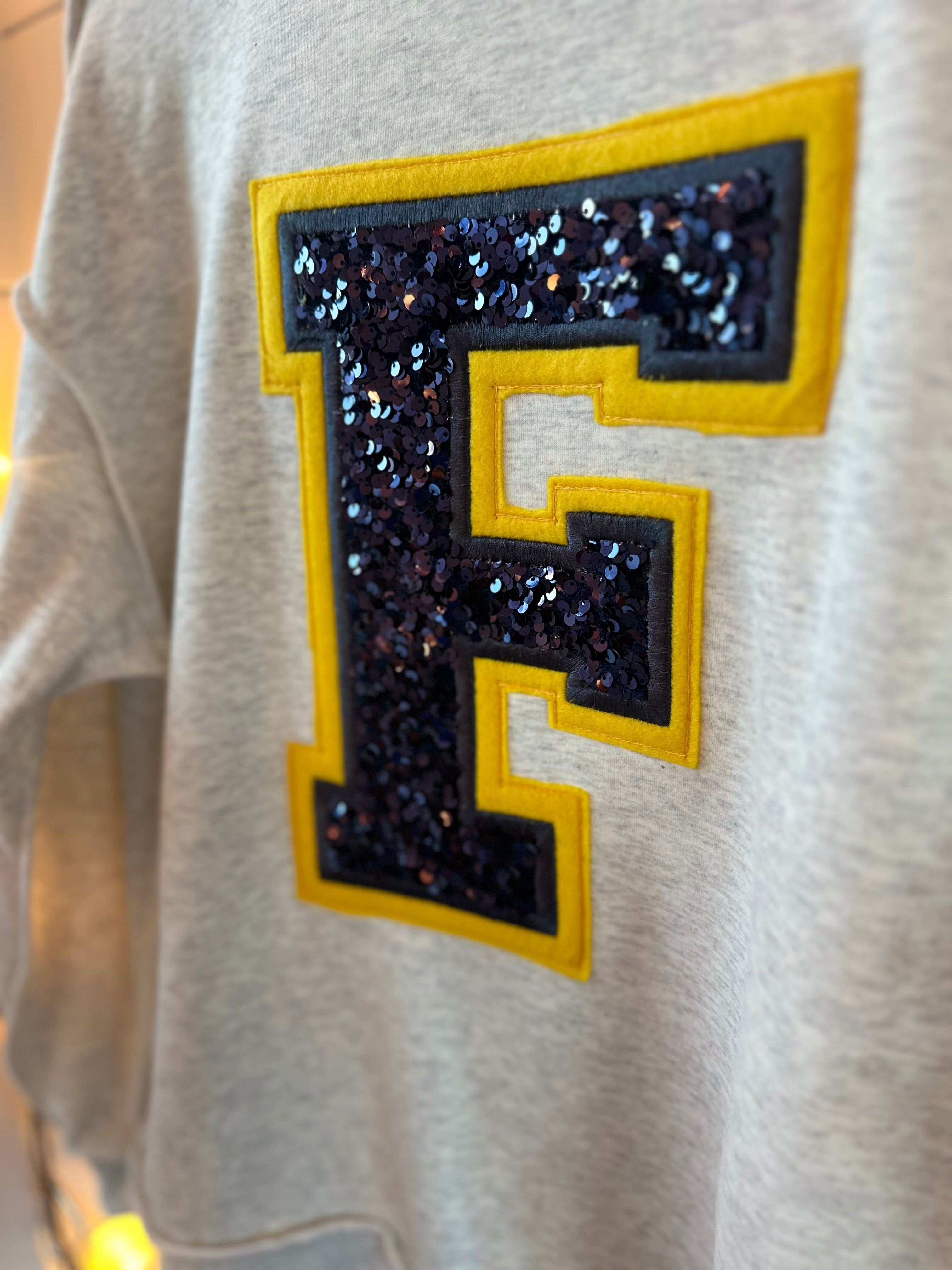 Gray Mockneck Sweatshirt