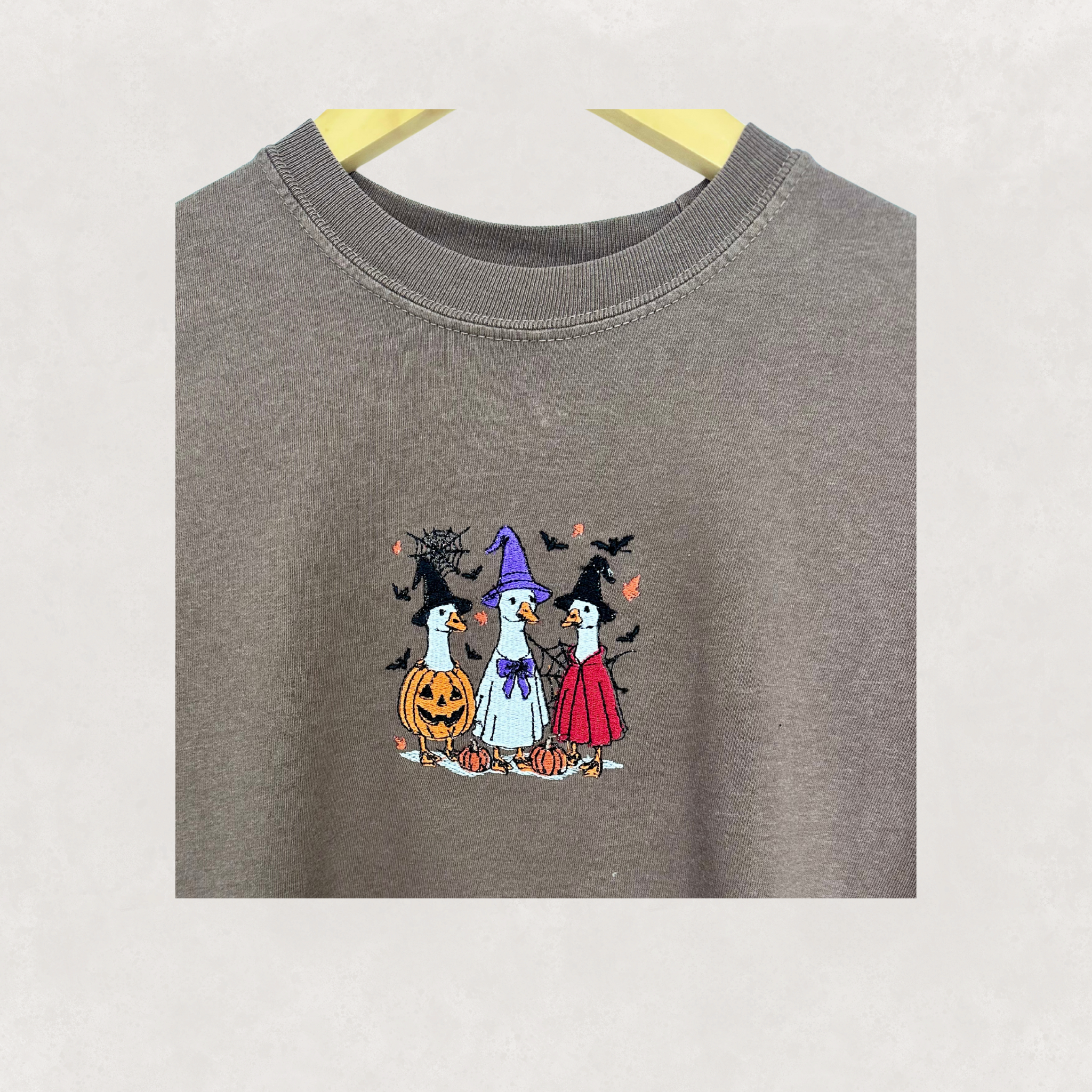 Brown Halloween Goose Tee - Unisex