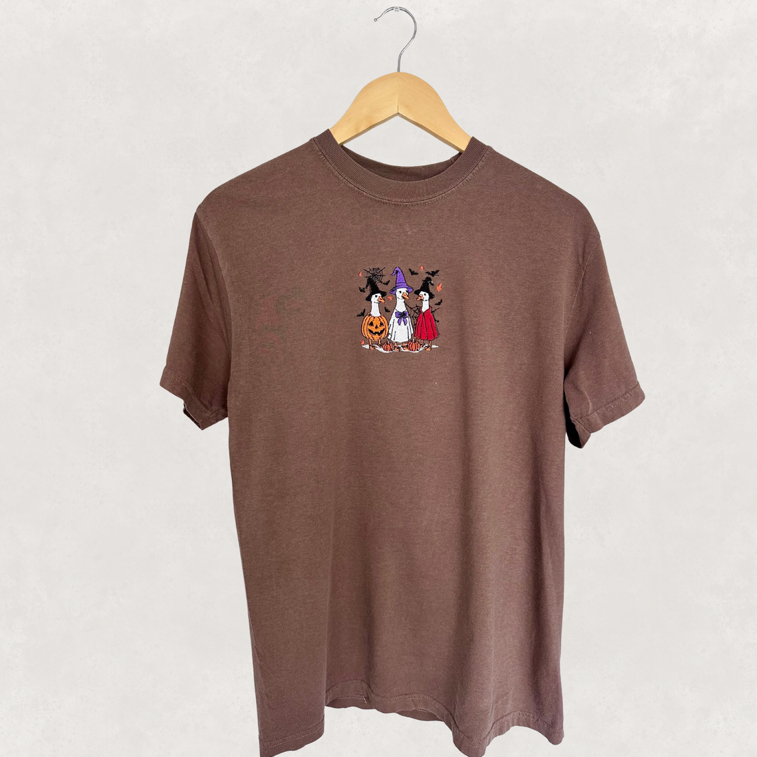 Brown Halloween Goose Tee - Unisex