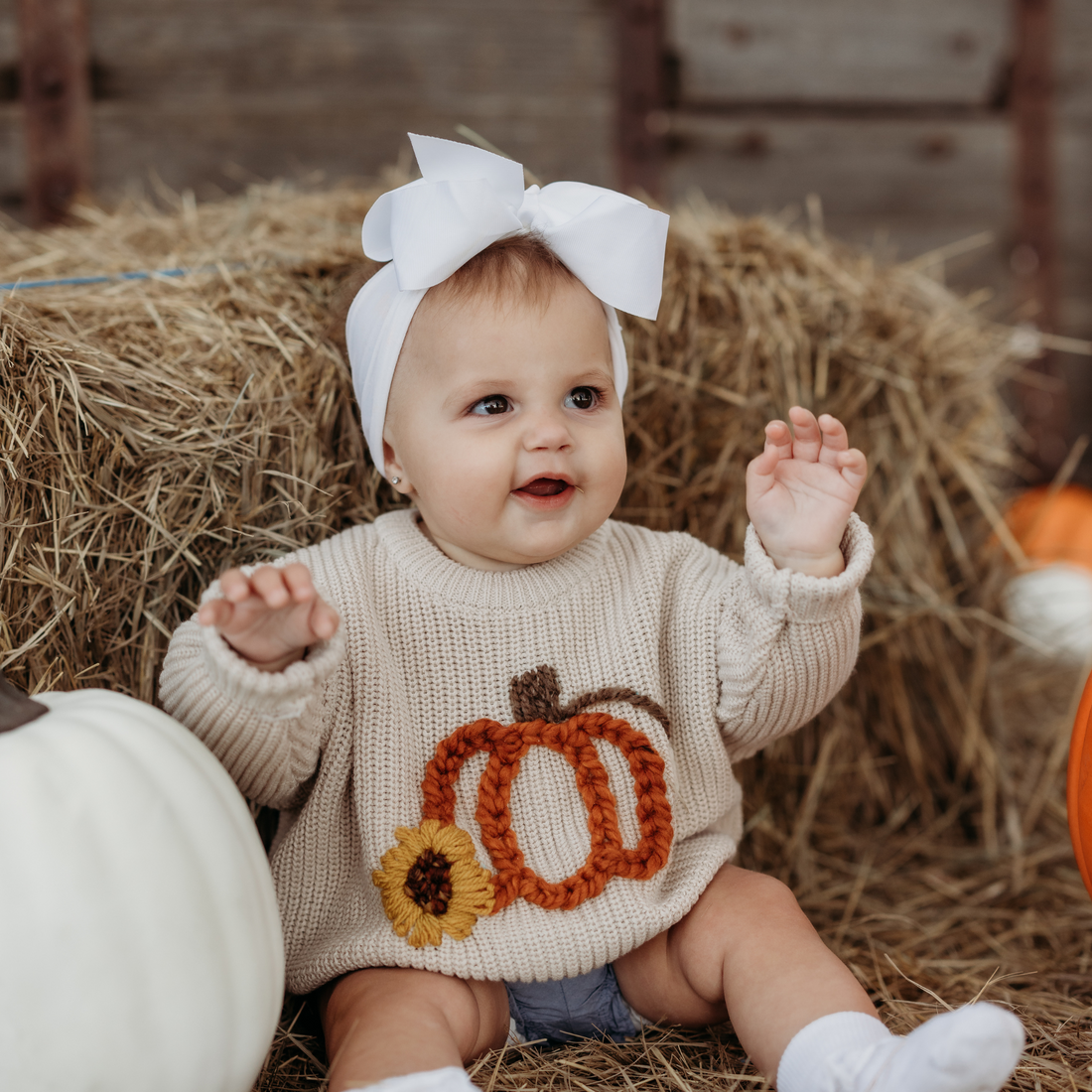 Sunflower Pumpkin Sweater