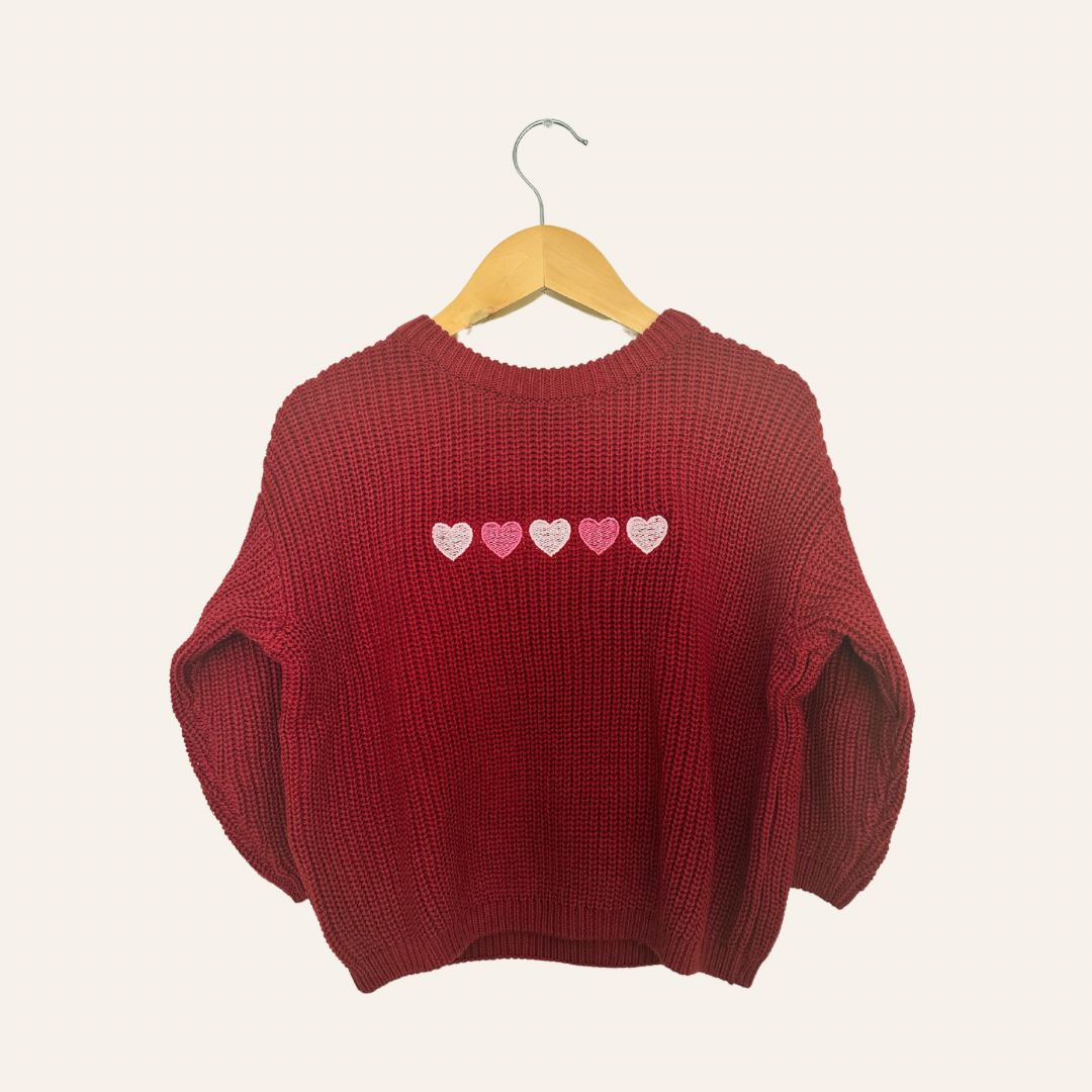 Gradient Heart Sweater | Toddler