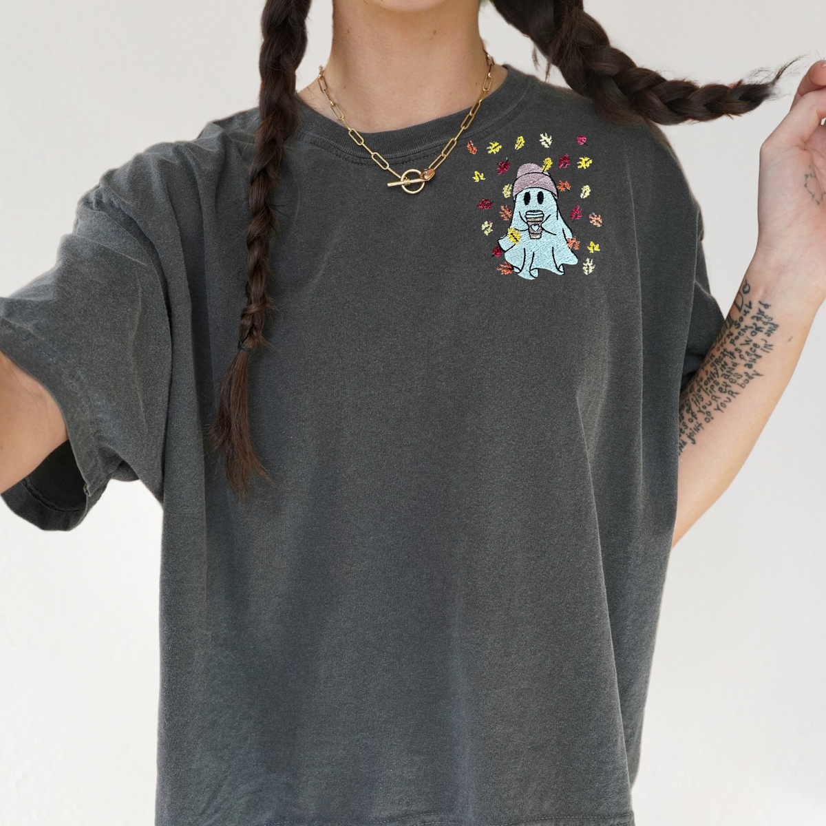 Hipster Ghost - Boxy Women&