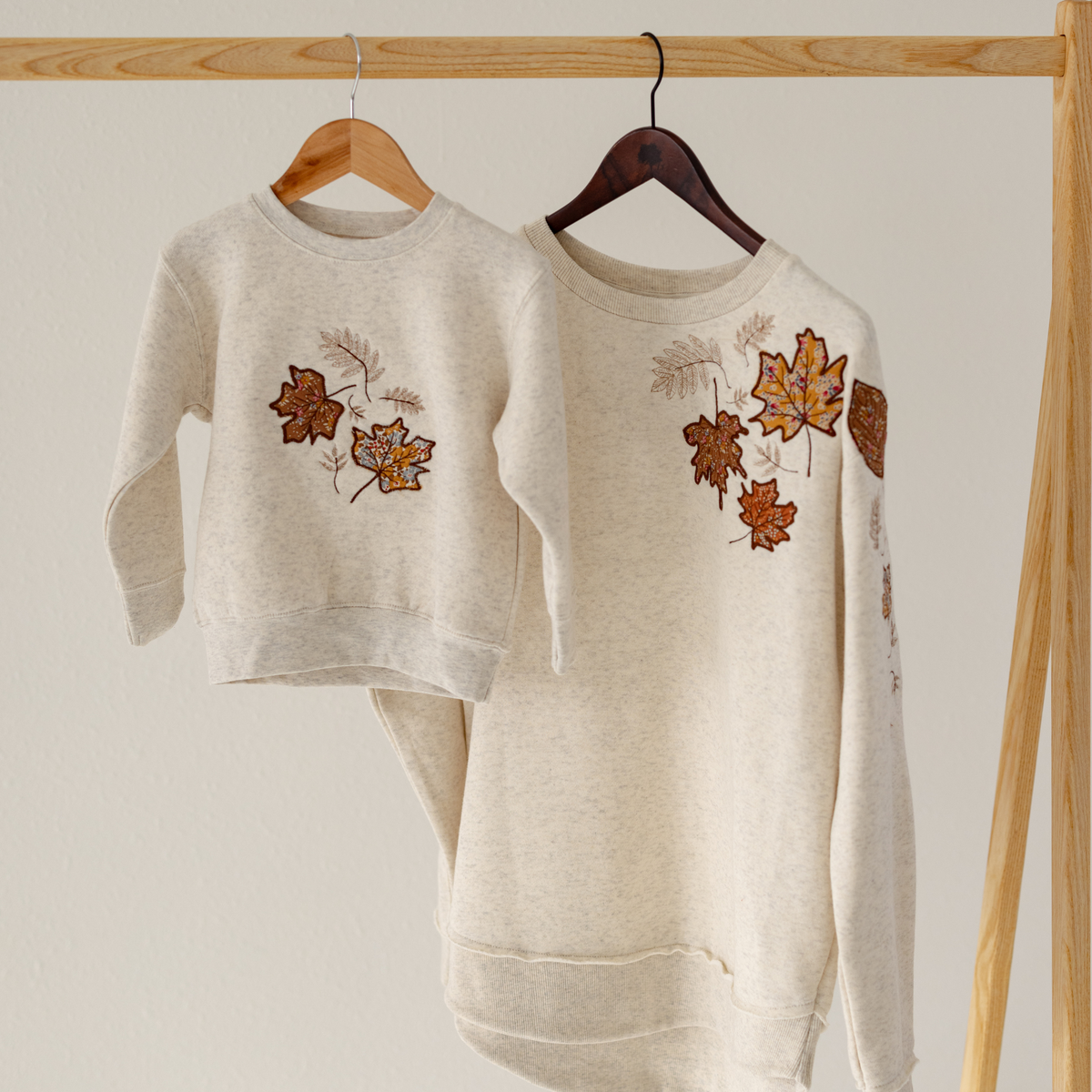 Toddler Falling Leaf Crewneck