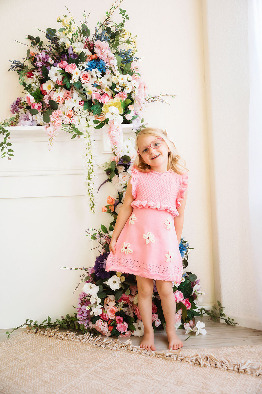 Daisy Blossom Ruffle Dress