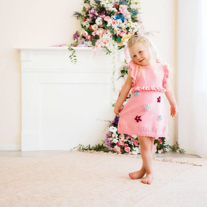Daisy Blossom Ruffle Dress