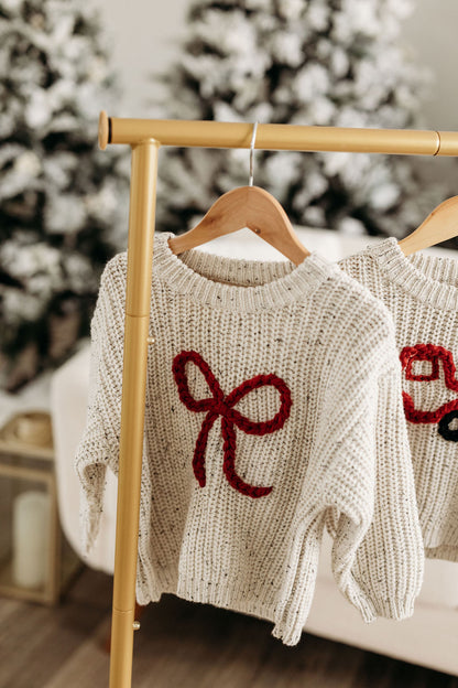 Holiday Bow Sweater