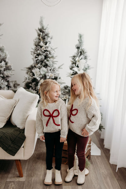 Holiday Bow Sweater
