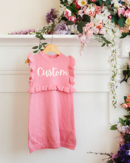 Custom Blossom Ruffle Dress
