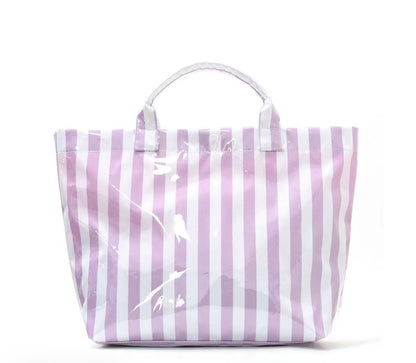 Striped Beach Tote