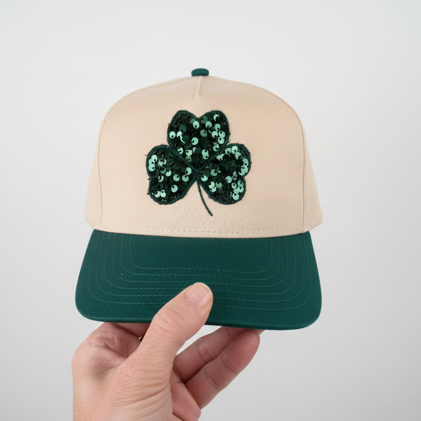 Sequin Shamrock Hat