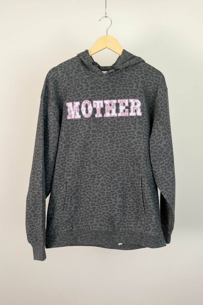 MOTHER Pink Tee - Off White Background