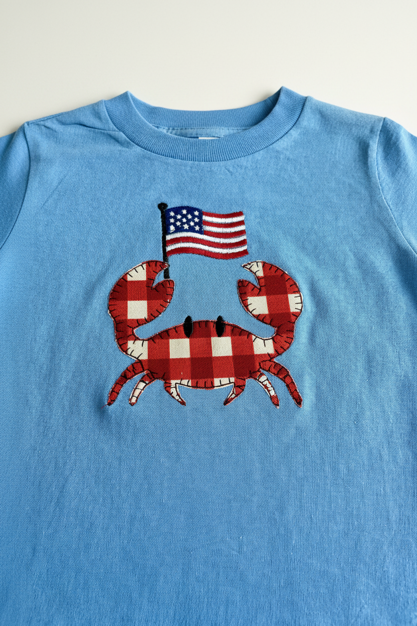 Photo 4 - Blue crab tee (full)